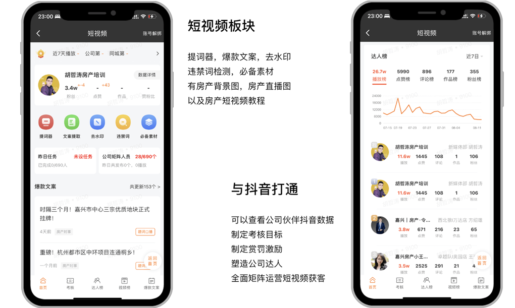 短视频模块